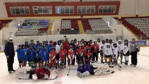 Hokeyin kızları buzda