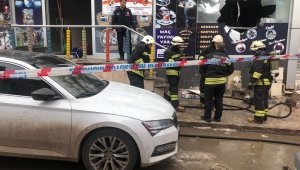 Kafede kızgın yağın bulunduğu fritöz bomba gibi patladı