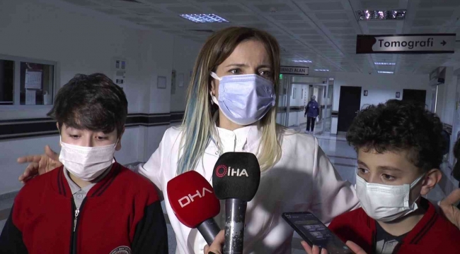 Öğrencilerden Acil Tıp Ana Bilim Dalı'na 14 Mart ziyareti