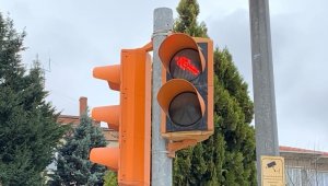 Trafik lambalarında gülümseten hata