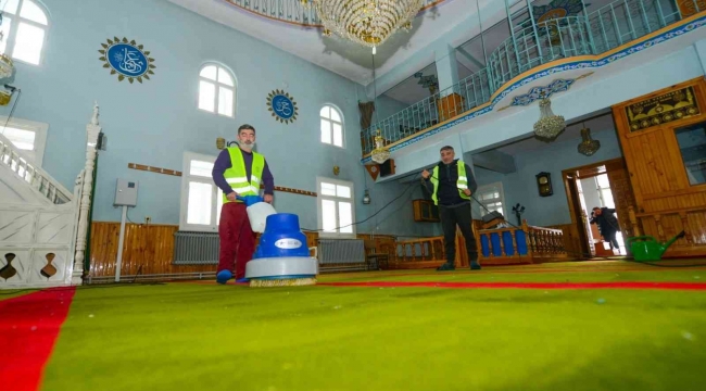 Yakutiye'de Ramazan temizliği başladı