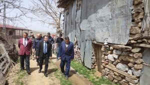 Depremden etkilenen köylerde hasar tespit çalışmaları sürüyor