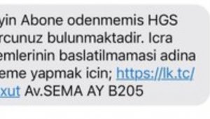 Dolandırıcıların 'HGS' tuzağı