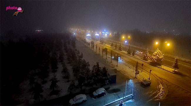 Erzurum'a kar sürprizi