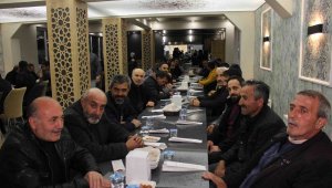 Sanayi sitesi esnafı iftar yemeğinde buluştu