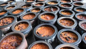 Yapımı 8 saat sürüyor, hazır olunca kaleden davul çalınıyor