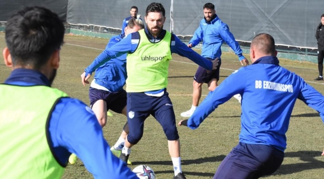 BB Erzurumspor'da Keçiörengücü maçı hazırlıkları