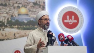 Diyanet İşleri Başkanı Erbaş: "Bugün Mescid-i Aksa, sistematik saldırılarla karşı karşıyadır"
