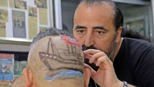 Dünya rekortmeni berber 7 saat uğraştı, 'en zoru buydu' dedi