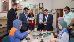 Erasmus toplantısı için Oltu'ya geldiler