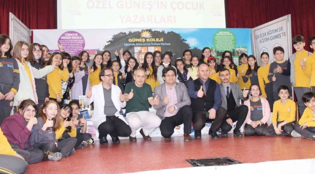 Erzurum'da kitap severler çocuk yazarları çok sevdi