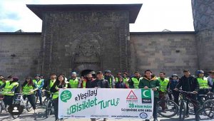 Erzurum'da pedallar bağımlılıktan uzak nesiller için çevrilecek