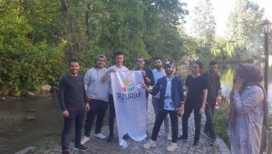 Misafir öğrenciler Uzundere'de