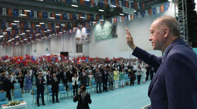 Cumhurbaşkanı Erdoğan: "Cumhur İttifakı'nın adayı Tayyip Erdoğan'dır"