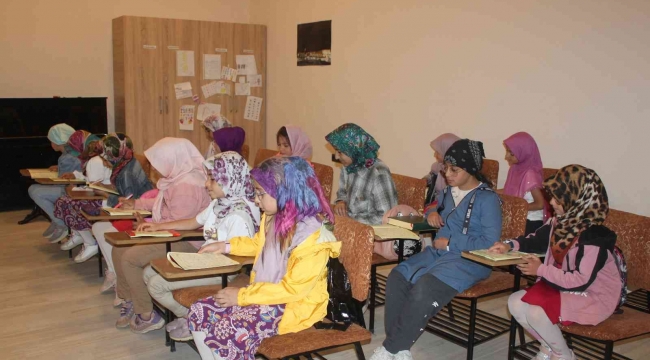 Erzurum'da 7-10 yaş Kur'an Kursu açıldı