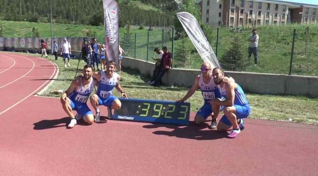 Erzurum'da Balkan Bayrak ve Uluslararası Sprint Kupası...