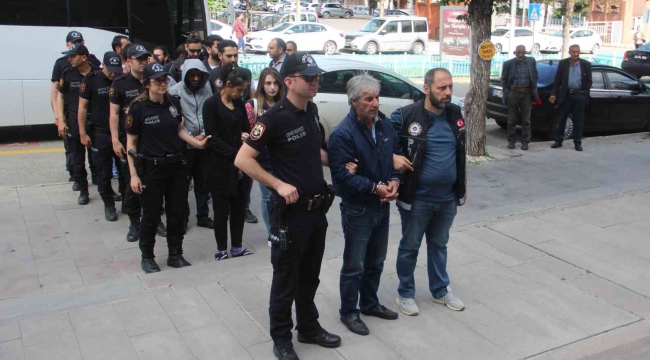 Erzurum'da 'Torba Patlatma Operasyonu': 9 gözaltı