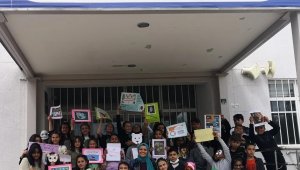 Minik iklim elçilerinden farkındalık eylemi