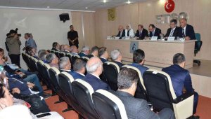 Bakan Muş ETSO'da iş adamlarıyla bir araya geldi