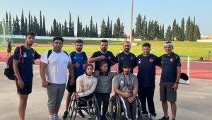 Bedensel engelli milli atletlerden 9 madalya
