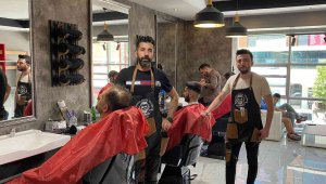 Berberlerin bayram mesaisi yoğunlaştı