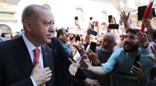 Cumhurbaşkanı Erdoğan: "Dolmabahçe'de atılacak imzalarla dünyaya müjdeyi vereceğiz"
