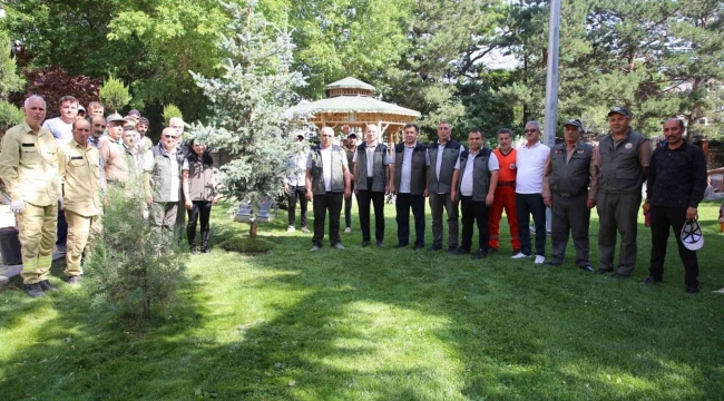 Erzurum Orman Bölge Müdürlüğü 15 Temmuz Demokrasi ve Milli Birlik Günü Anma etkinliği düzenlendi