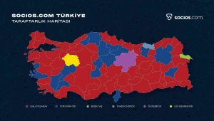 İşte Türkiye Taraftarlık Raporu: Galatasaray 60 ilde birinci