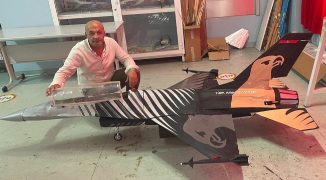 Lise öğrencileri F-16 savaş uçağı için otonom fırlatma koltuğu prototipi üretti