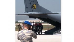 Pençe-Kilit şehidinin naaşı memleketi Erzurum'a getirildi