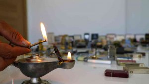 Bir milyon değerindeki çakmak koleksiyonu görenleri şaşırtıyor