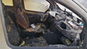 Cayır cayır yandı