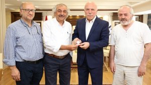 Erzurum Tarih Derneği'nden Başkan Sekmen'e "tarih" teşekkürü ziyareti