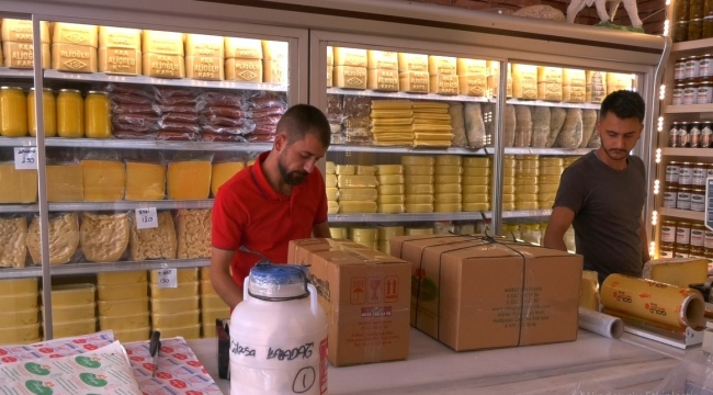 Kars'tan 81 ile peynir, yağ ve bal gönderiliyor
