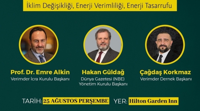 VERİMDER Anadolu Buluşmaları 25 Ağustos'ta Erzurum'da