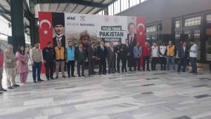 8'inci ve 9'uncu İyilik Treni Pakistan'a uğurlandı