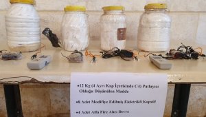 Afrin'de eylem hazırlığında olan teröristlere ağır darbe