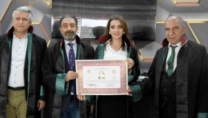 Erzurum Barosu'nda yemin töreni