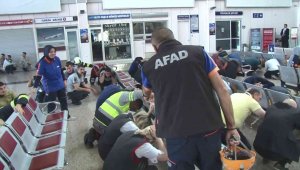 Havalimanında film gibi tatbikat