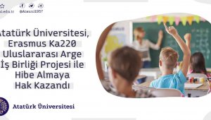 Atatürk Üniversitesi, Erasmus ka220 uluslararası arge iş birliği projesi ile hibe almaya hak kazandı