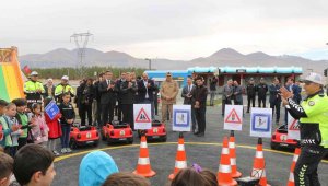 Aziziye'nin Trafik Eğitim Parkı'nda çocuklara özel etkinlik