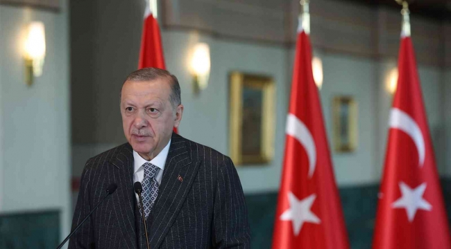 Cumhurbaşkanı Erdoğan: "Cumhuriyetimizin 100'üncü yaşını 'Türkiye Yüzyılı' atılımı ile karşılamaya hazırlıyoruz"