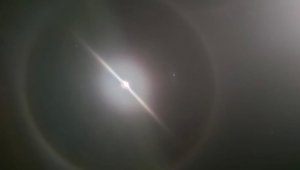 Erzurum'da garip doğa olayı