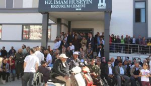 Hz. İmam Hüseyin Erzurum Cemevi'nin açılışı yapıldı