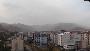 Oltu'yu toz bulutu sardı