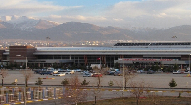 Ekim ayında Erzurum Havalimanı'nda 68 bin 888 yolcuya hizmet verildi