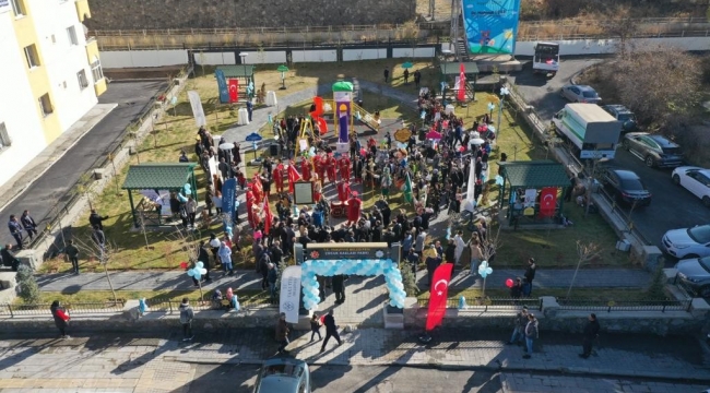 Erzurum'da 'Çocuk Hakları Parkı' açıldı