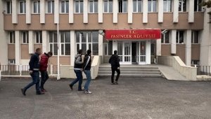 Azılı suçlular akü hırsızlığında yakayı ele verdiler