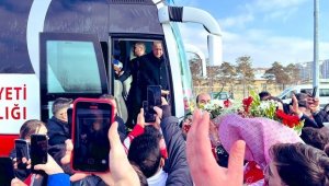 Cumhurbaşkanı Erdoğan Erzurum'da