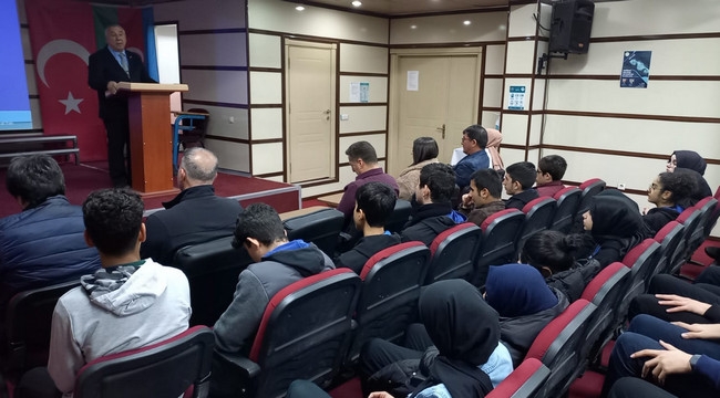 Haydar Aliyev, Iğdır'da Haydar Aliyev Lisesi'nde anıldı